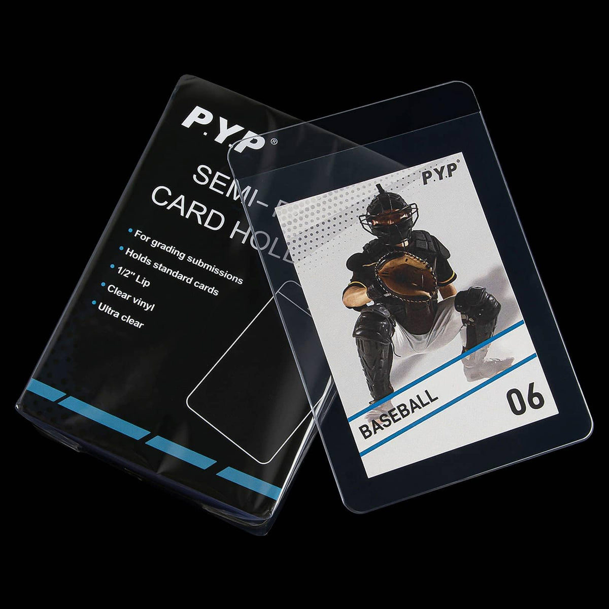P.Y.P Protect You Play semi-rigid design shields from dust and dirt.