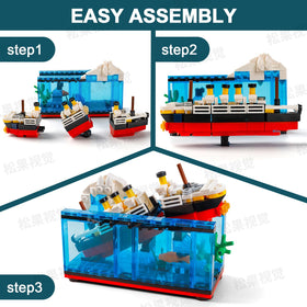 PYPIBAWLY Cruise ship building kit — perfect for kids and history fans