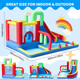 PZGEQ bounce house ball pit for interactive, social play.