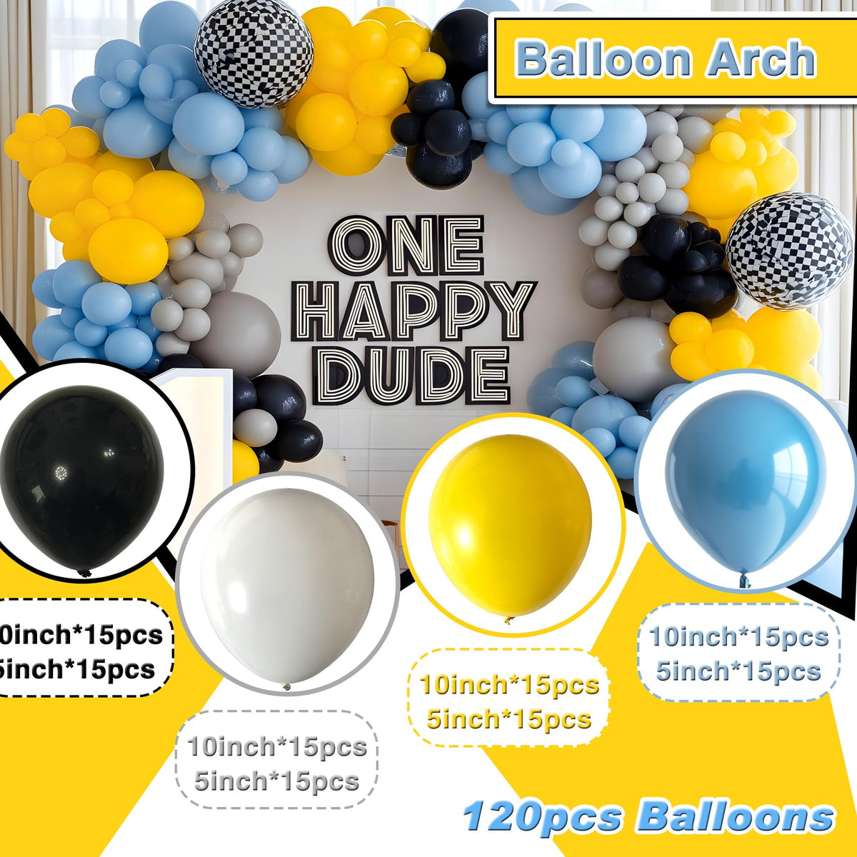 Pzoixuvo One Happy Dude cake topper adds focal point for cake smash portraits