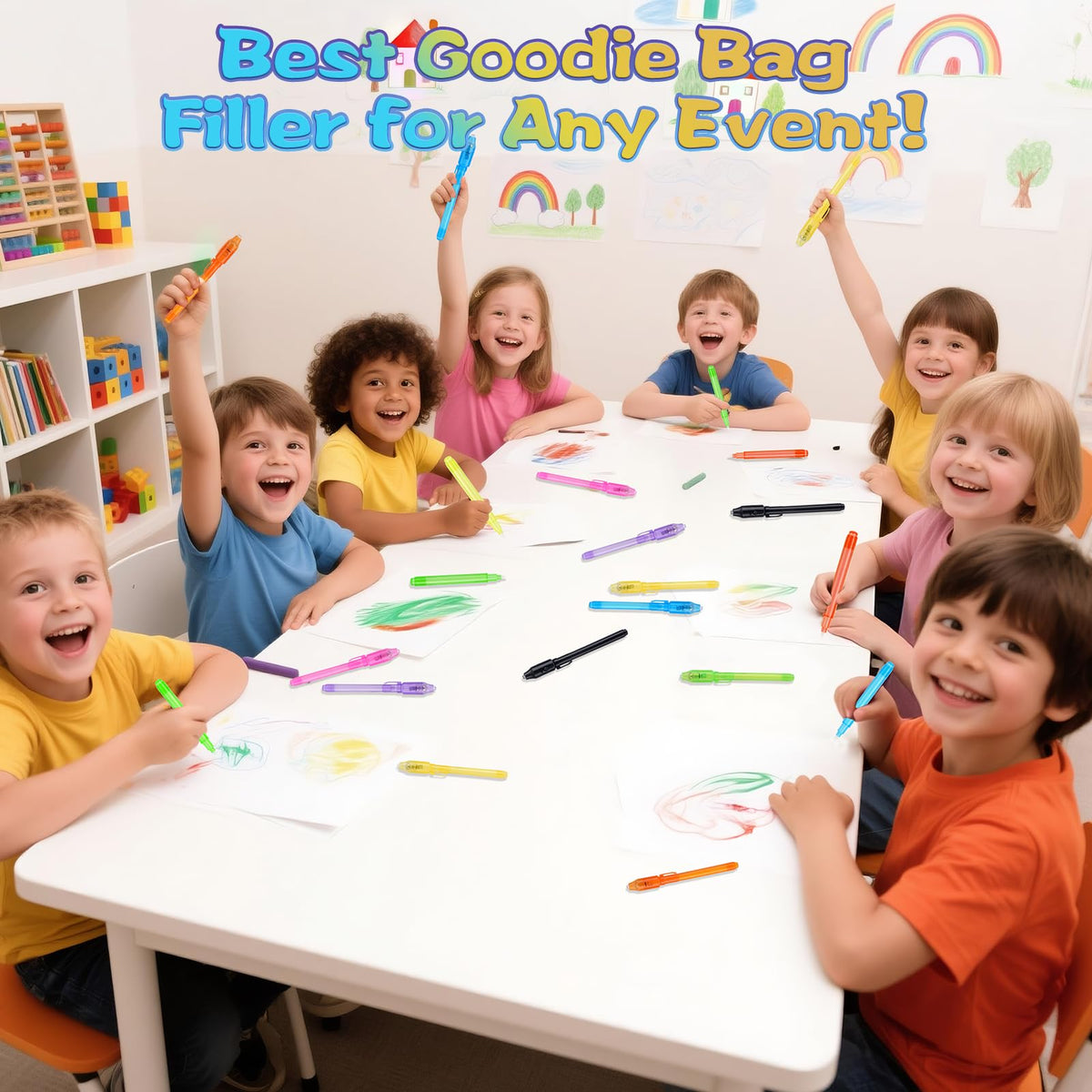 QANIY classroom-friendly pen supports imagination and private notes.