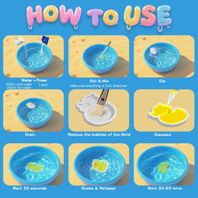 QANIY Water Elf Kit dinosaur eggs inspire playful underwater creatures