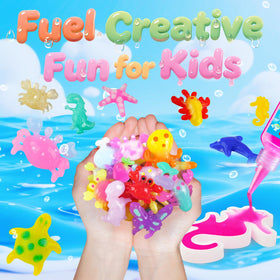 QANIY Magic Water Elf Kit gels for vibrant colors and imaginative play