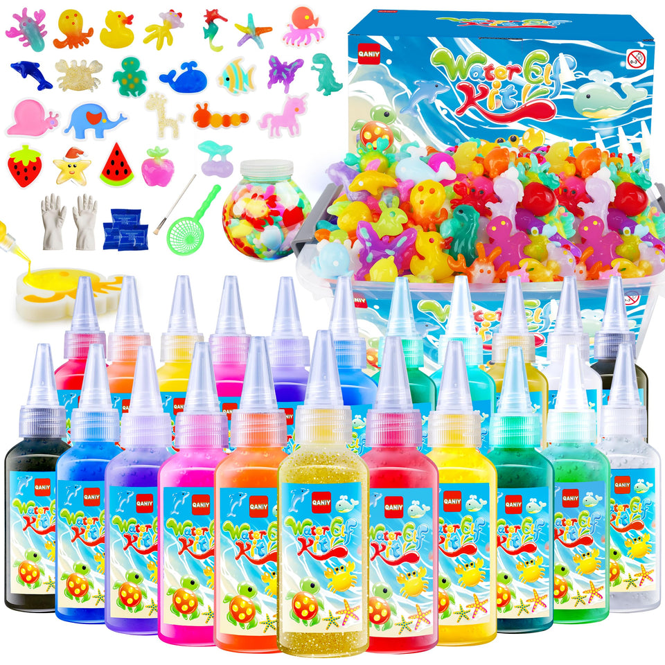QANIY Magic Water Elf Kit molds for colorful 3D aquafairy creations