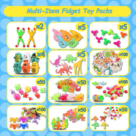 QATITP Pop Bubble variety pack offers satisfying sensory play for kids.