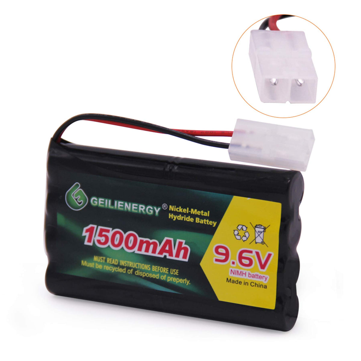 QBLPOWER Ni-MH pack in use powering RC vehicle or robot setups.