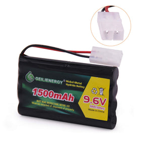 QBLPOWER Ni-MH pack in use powering RC vehicle or robot setups.