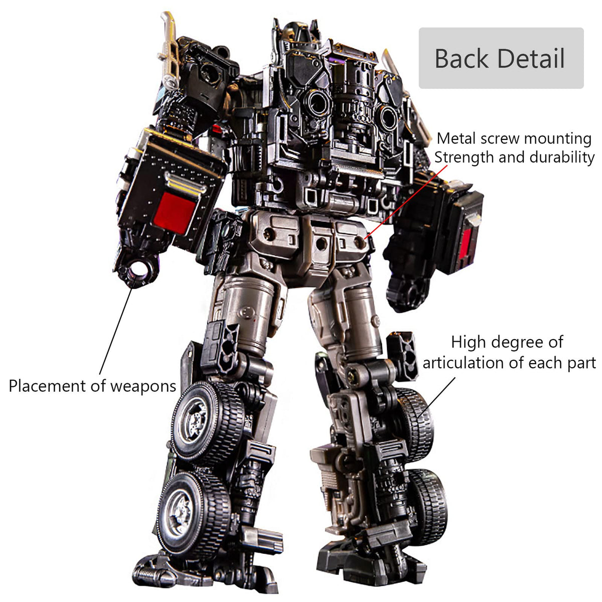 QCCX seven inch action figure offers vivid poses for storytelling.