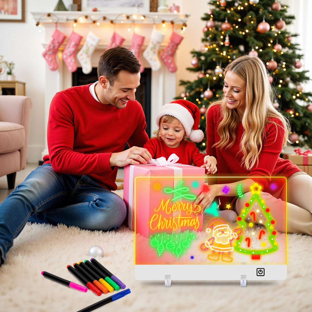QCQHDU portable design can be placed on a table or hung for flexible use.