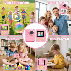 QDH instant print camera uses BPA-free thermal paper for safe prints.