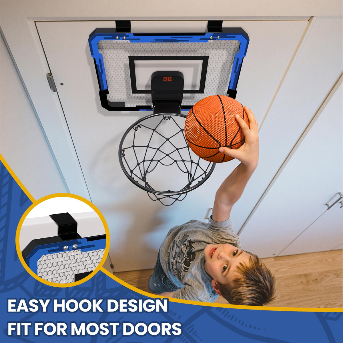 QDRAGON foldable backboard saves space when not in use