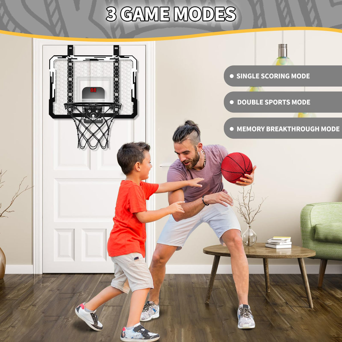 QDRAGON foldable hoop stored neatly after play