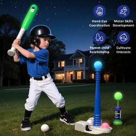 QDRAGON LED glow balls ideal for night play.