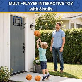 QDRAGON includes 3 balls and inflator for immediate play