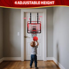 QDRAGON mini hoop offers three engaging game modes.