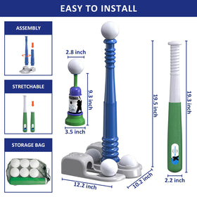 QDRAGON base with wall-mount option saves space in small yards.