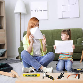 QeeHeng Kids Real Tools Set screwdrivers for turning screws with control.