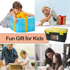 QeeHeng kids real tools set storage bag keeps parts organized