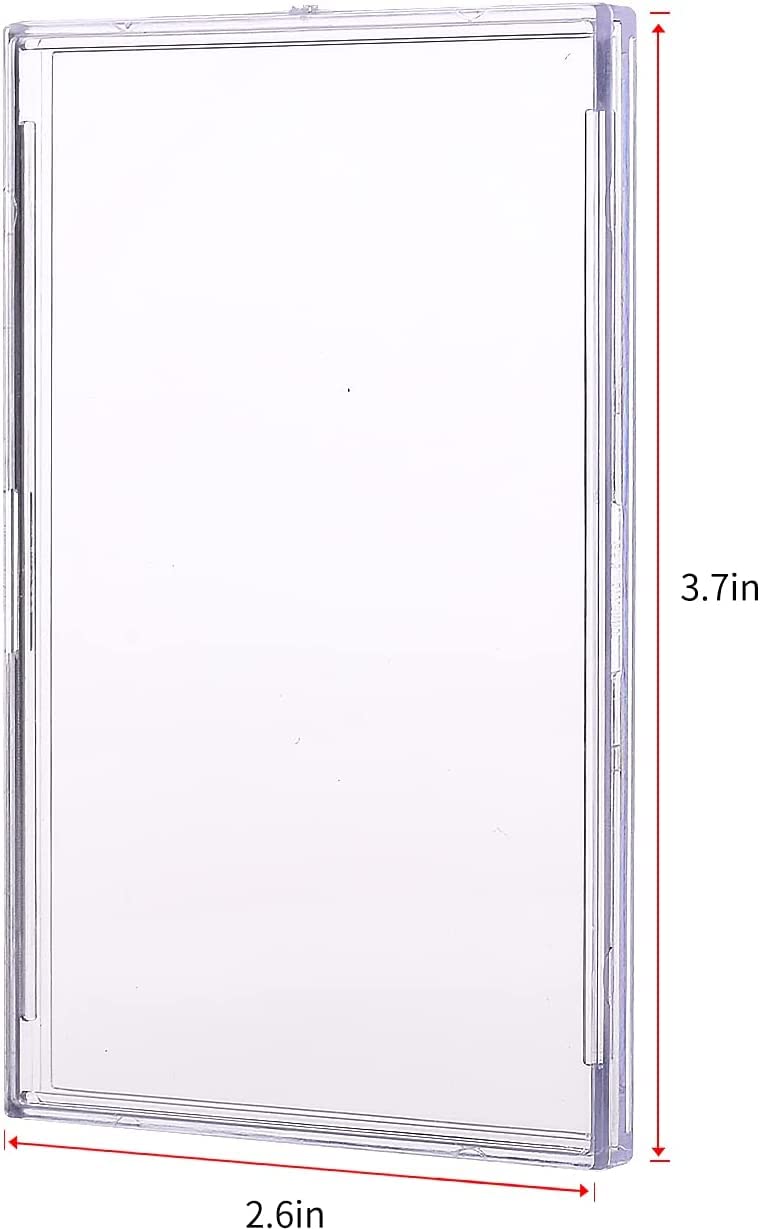 Qesonoo display stands showcase cards in vertical or horizontal layout