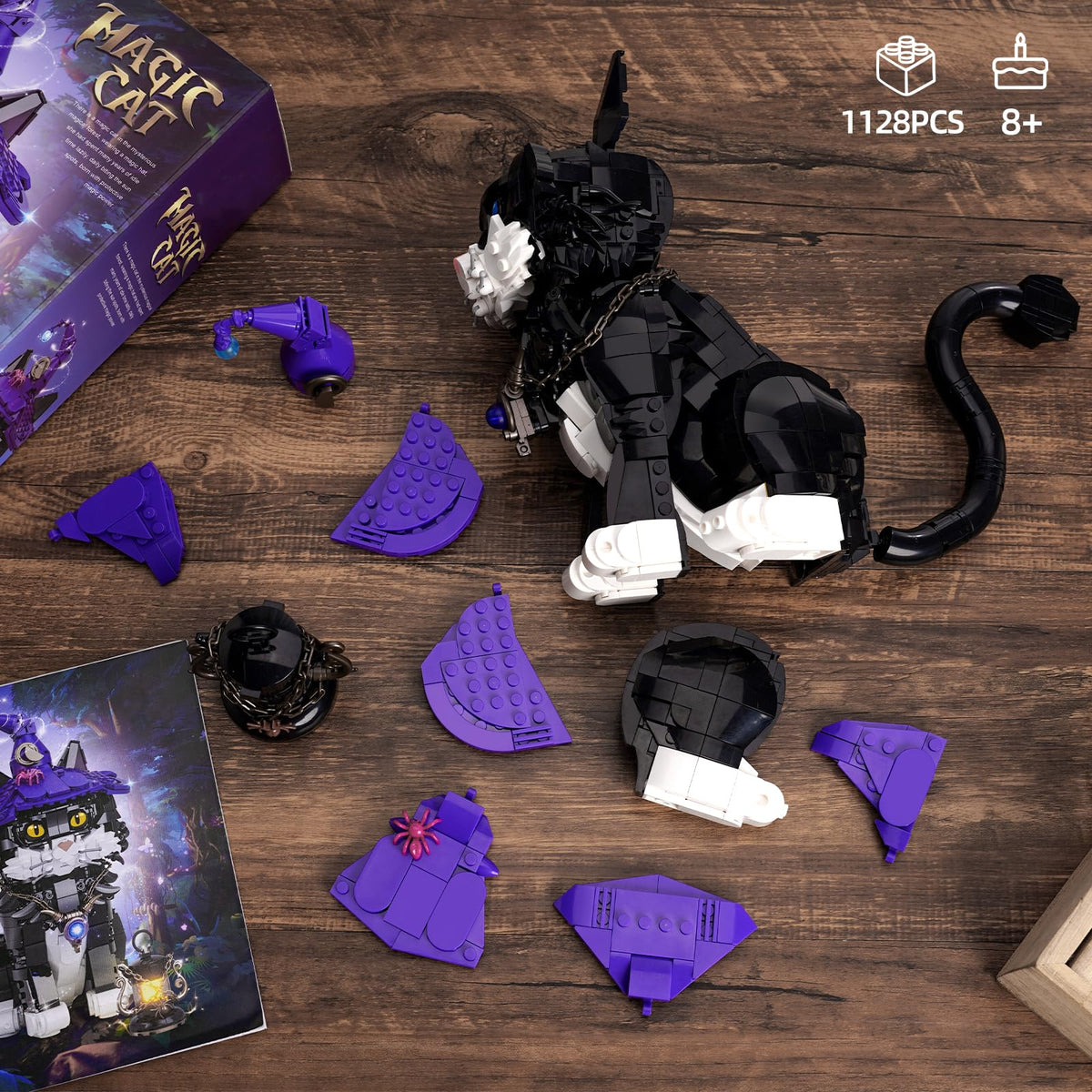 QFJ Ideas Harry Magic Cat room decor piece sparks imagination.