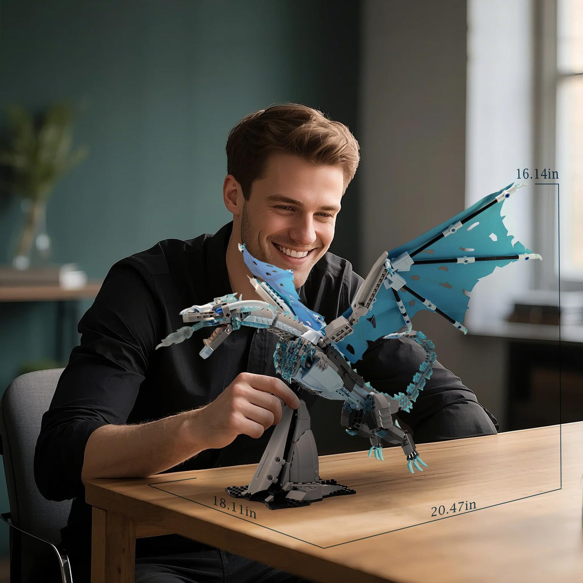 QFJ Ice Dragon instruction book guides a detailed, satisfying build experience.