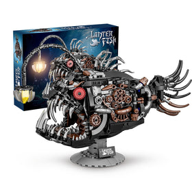 QFJ Ideas anglerfish assembly for ocean lovers and STEM builders.