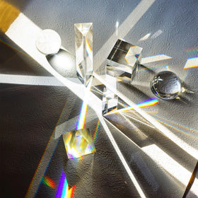 QFkris prism-set optical-pyramid adds dramatic angles for creative visuals