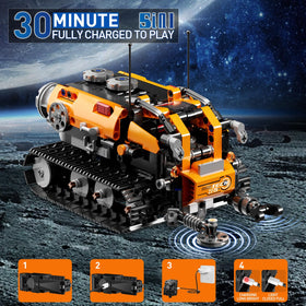QHECTTY space tech vehicle sparks future tech exploration.