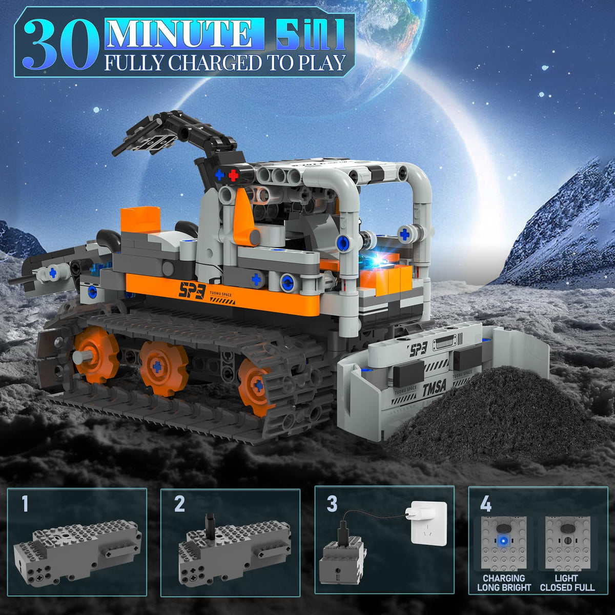 QHECTTY space mechanical dinosaur model invites imaginative engineering and hands-on experimentation.