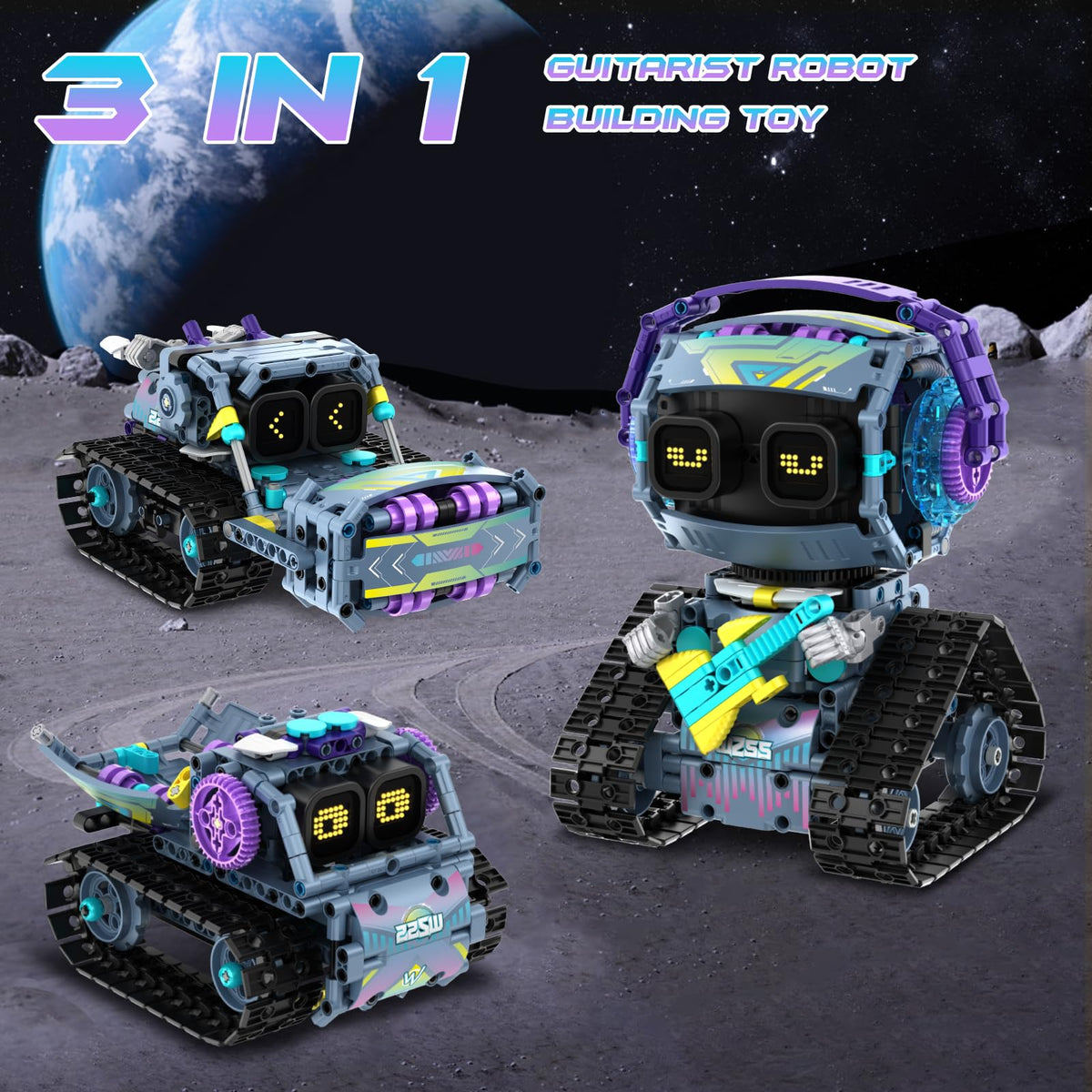 QHECTTY STEM app-programming interface enables beginner coding and fun.