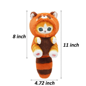QHUACIZJL Soft Plush Cat Toy shows durability and cuddly texture for everyday use.