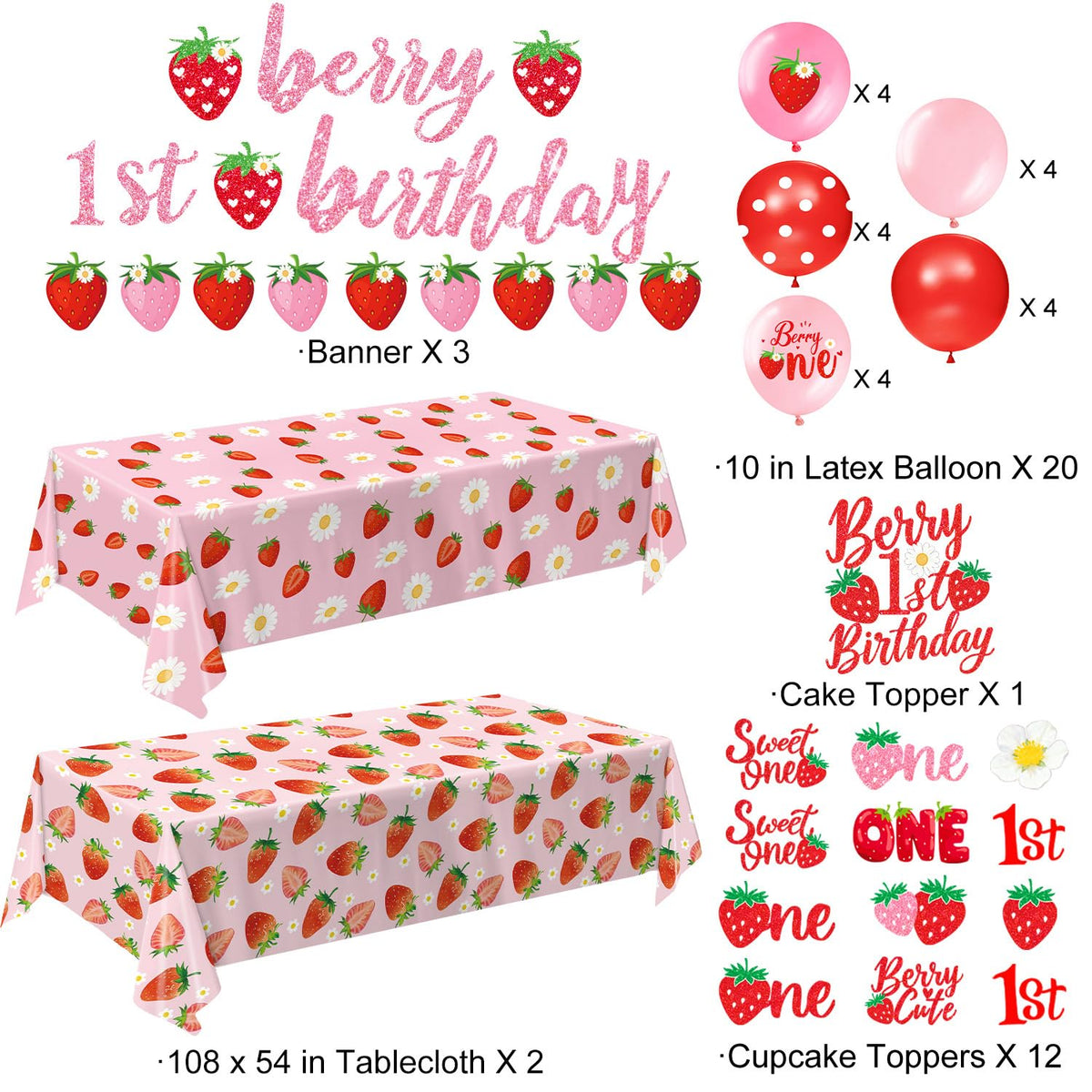 QIYANPAX Berry Dinner Plates: sturdy 9 inch dishes add color to the main course.