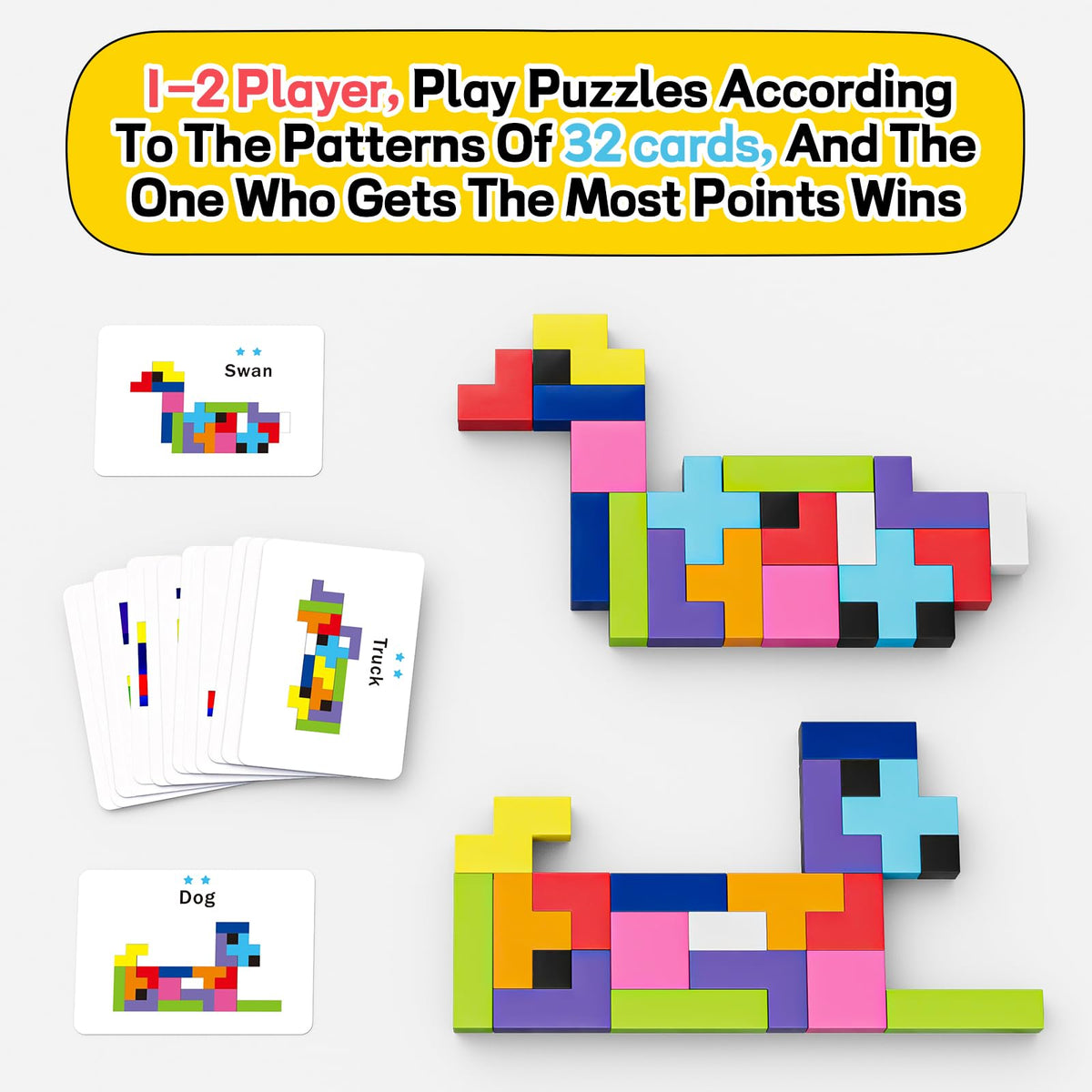 QianShouYan 3D puzzle bases support creative, multi-layer builds.