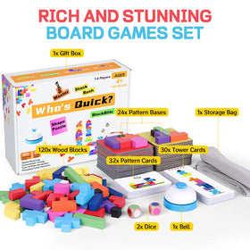 QianShouYan speed challenge setup promoting rapid matching and quick thinking.