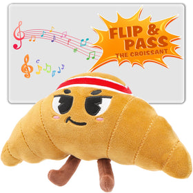 Qiaojoy Flip & Pass croissant front view for family party fun