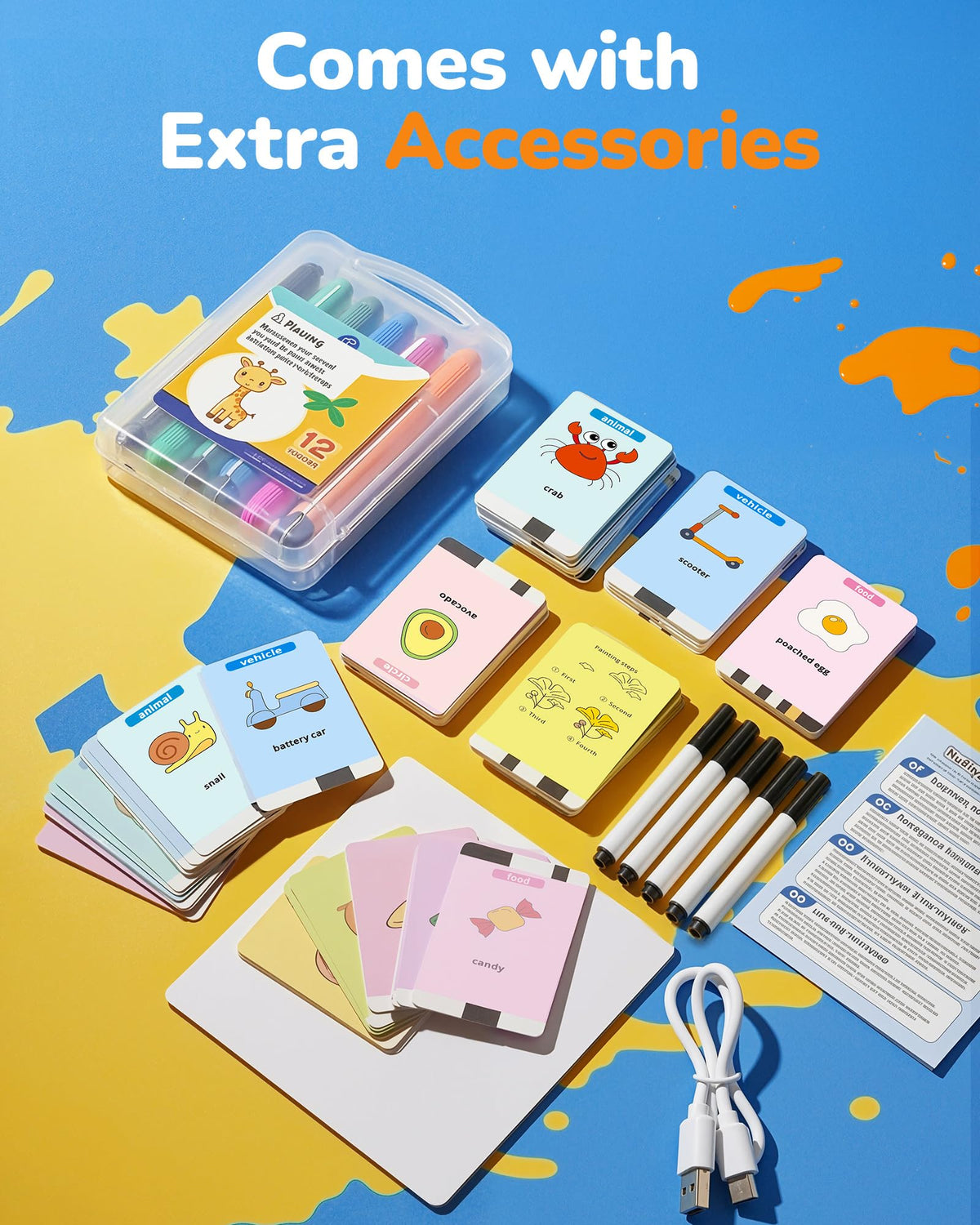 QIBOX drawing robot suits ages 3–8 for birthday or holidays