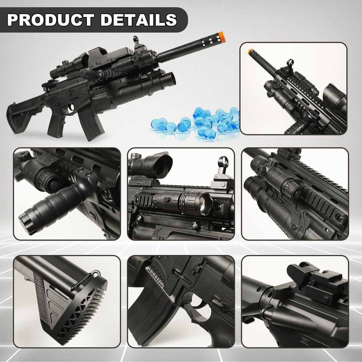 QicoociQ auxiliary grip improves handling and control.