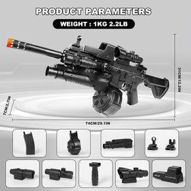 QicoociQ light attachment illuminates targets in low light.
