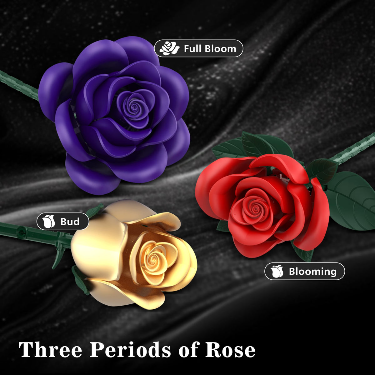 QIFUN rose bouquet gift-ready packaging enhances gifting appeal.