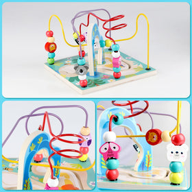 Qilay bead maze detachable design enables easy storage and cleaning.