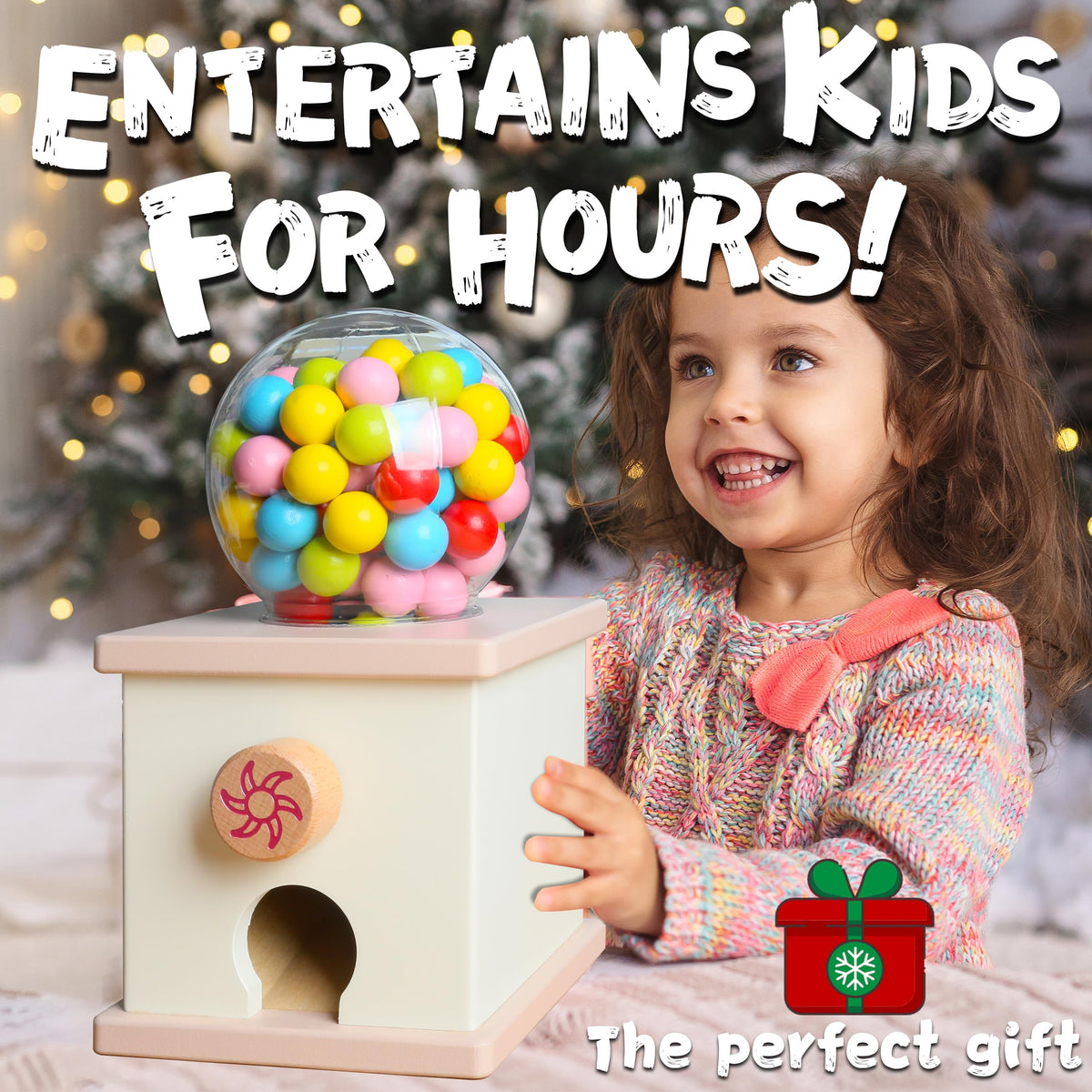 QimuMku sensory learning toy for screen free play and early math exploration
