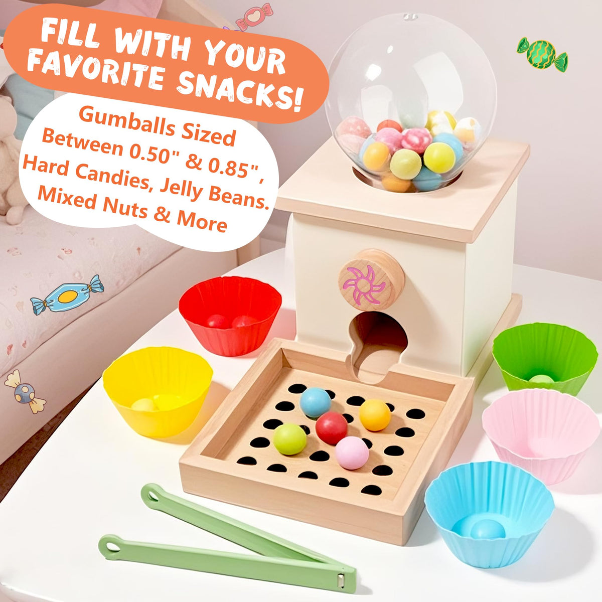 QimuMku included tweezers support precise pincer grip during sorting
