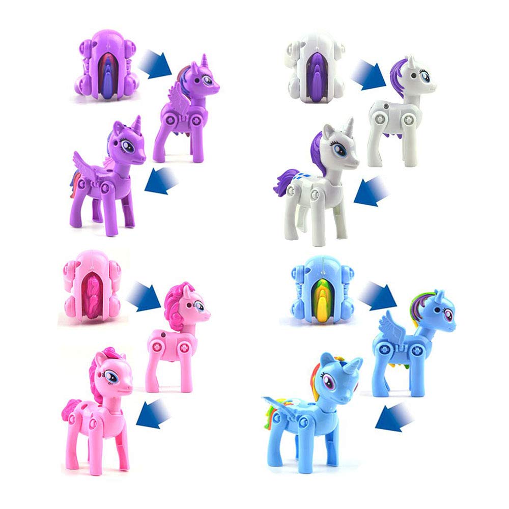 Vibrant unicorn eggs provide colorful Easter basket fillers for kids.