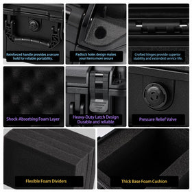 QINGUANG secure design with side lock holes for added security.