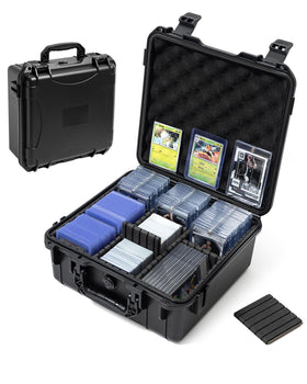 QINGUANG Toploader Box full capacity for 400+ toploaders