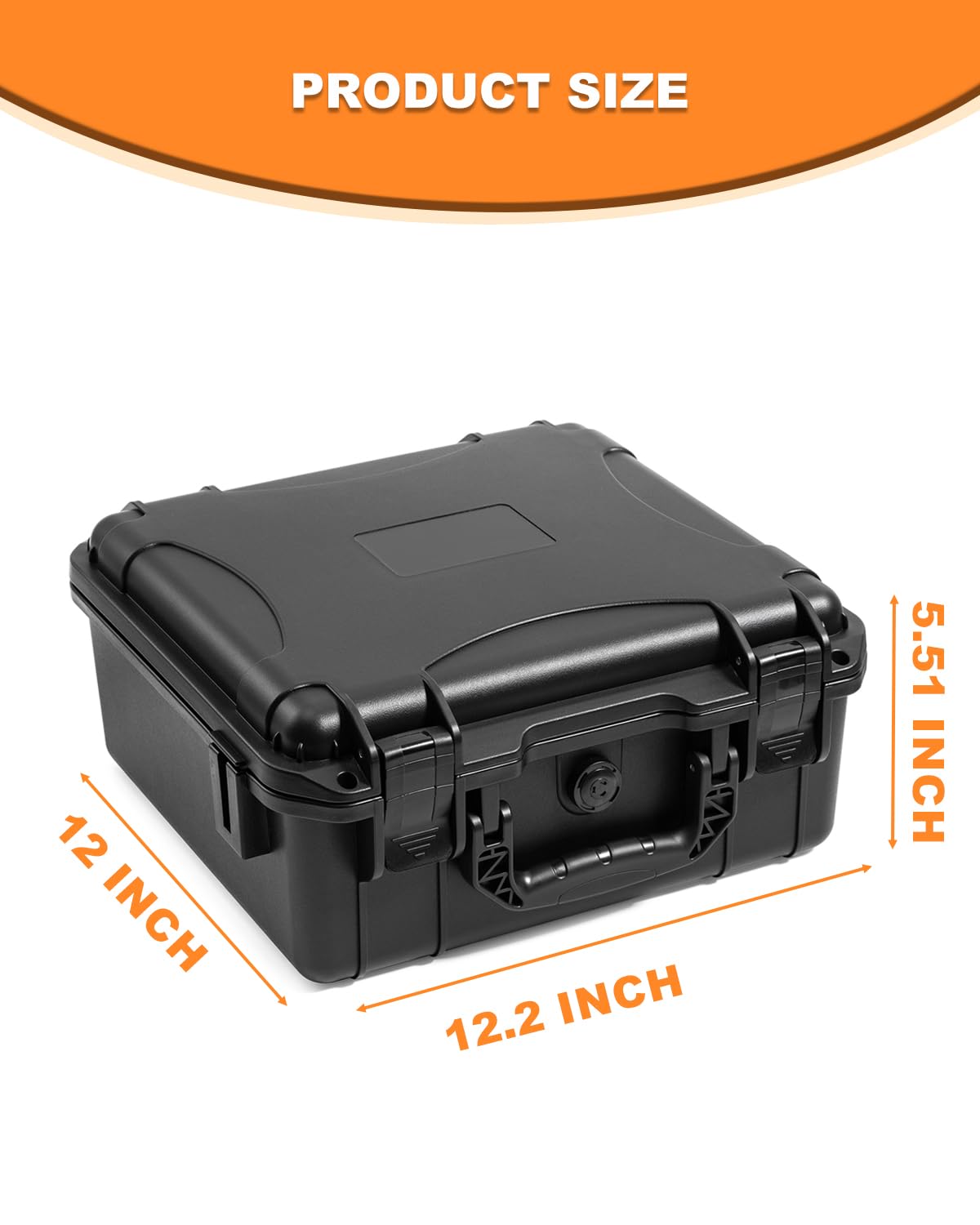 QINGUANG Toploader Box six removable dividers for organization