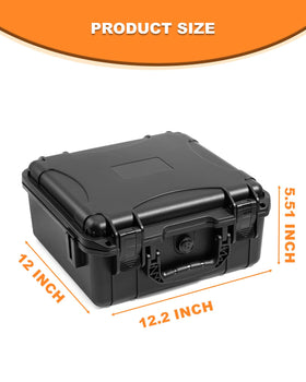 QINGUANG Toploader Box six removable dividers for organization