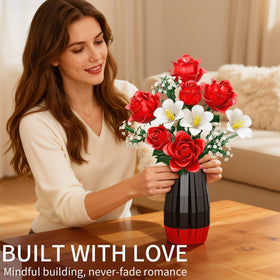 Qinline adjustable stems let you customize bouquet height and shape