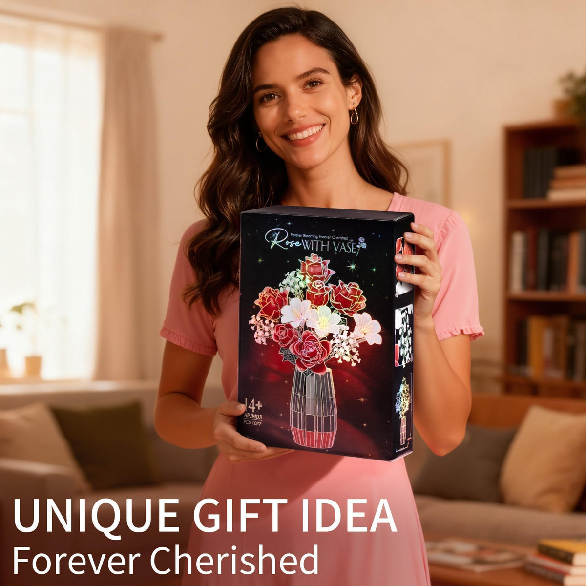 Qinline artificial flowers perfect for long-lasting home décor