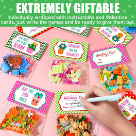 Qinline individually packaged Easter gifts ready for quick handouts in school.